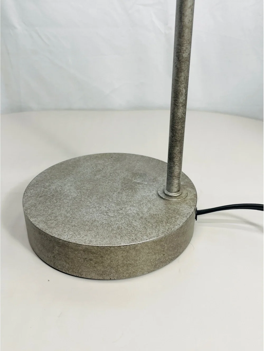 Modern Industrial Metal Cage Table Lamp with On/Off Toggle Switch
